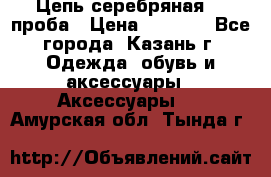 Цепь серебряная 925проба › Цена ­ 1 500 - Все города, Казань г. Одежда, обувь и аксессуары » Аксессуары   . Амурская обл.,Тында г.